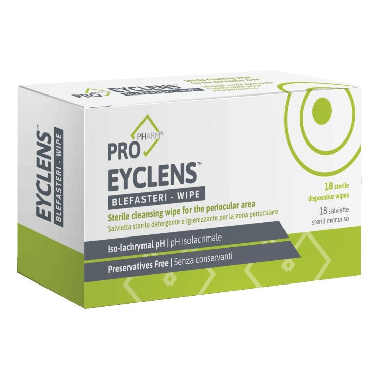 EYCLENS Blefasteri Wipe18pzF/C