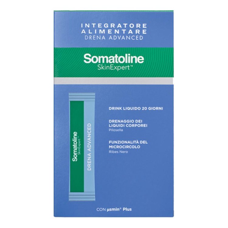 Somatoline Skin Expert Drena Advanced - Integratore alimentare drenante - 20 stick