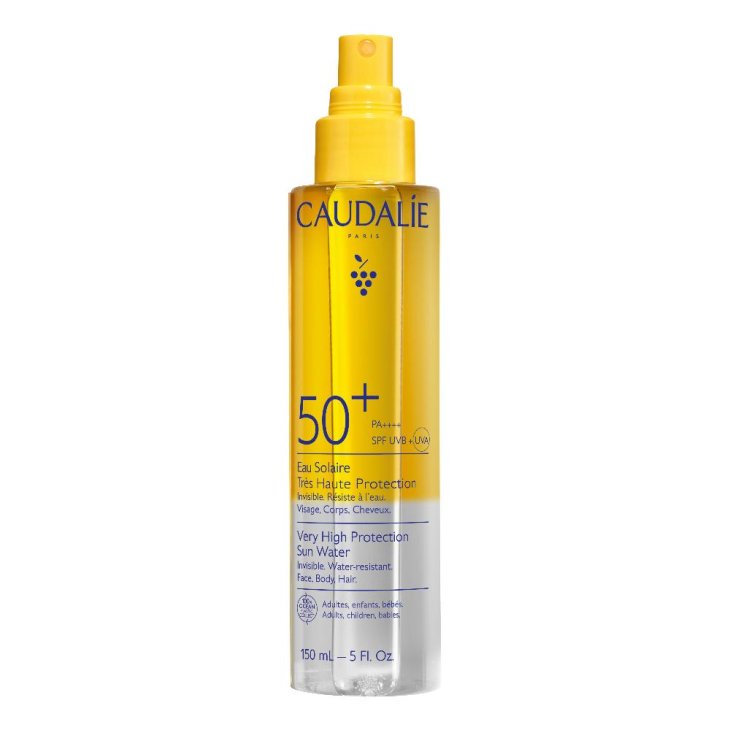 Caudalie Vinosun Acqua Solare Protettiva SPF50+ - Protezione solare per viso, corpo e capelli - 150 ml - 2026