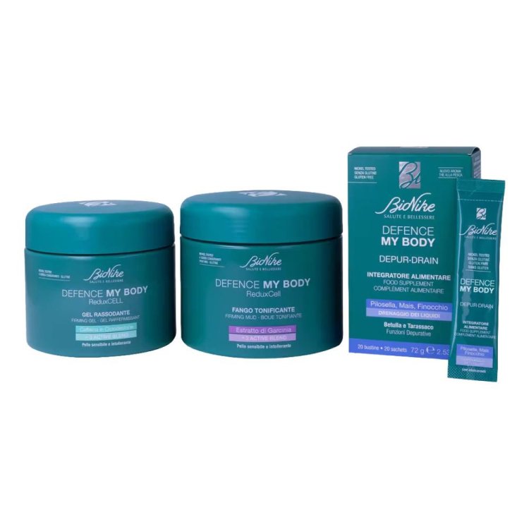 Bionike Defence My Body Drenaleg+ Kit In&out - Integratore 60 compresse + Spray defaticante gambe 150 ml