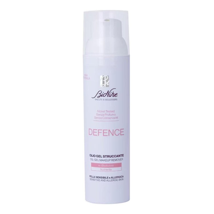 Bionike Defence Olio Gel Struccante - Detergente struccante per pelle sensibile - 75 ml