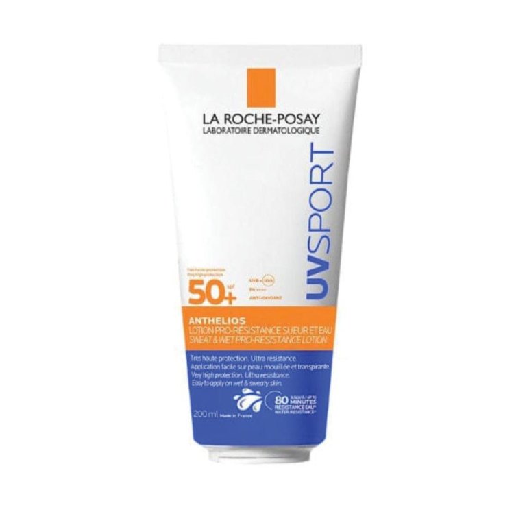 Anthelios Uvsport Gel-crema SPF50+ - Protezione solare per chi pratica attività sportiva intensa - 200 ml