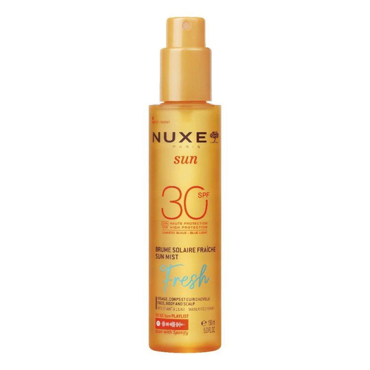 Nuxe Sun Acqua Solare Rinfrescante SPF30 - Protezione solare per viso, corpo e capelli - 150 ml Nuxe Sun Acqua Solare Rinfrescante SPF30 - Protezione solare per viso, corpo e capelli - 150 ml