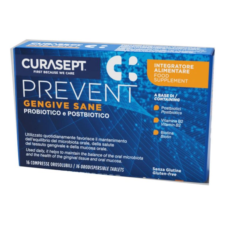 Curasept Prevent Gengive 16cpr Curasept Prevent Gengive 16cpr