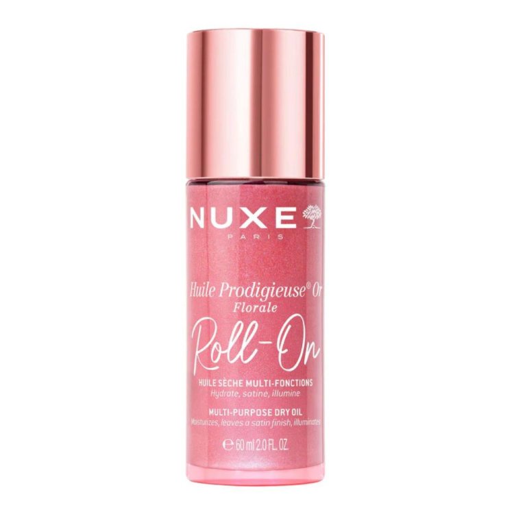 Nuxe Huile Prodigieuse Or Florale Roll-on - Olio prodigioso floreale illuminante per viso, corpo e capelli - 60 ml