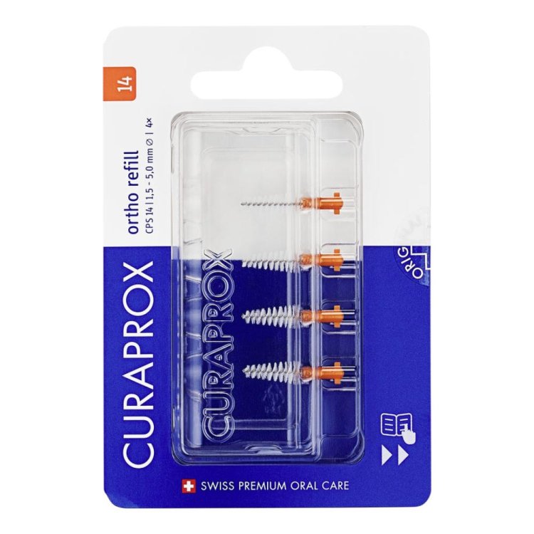 CURAPROX Scov.Ortho Aranc.4pz
