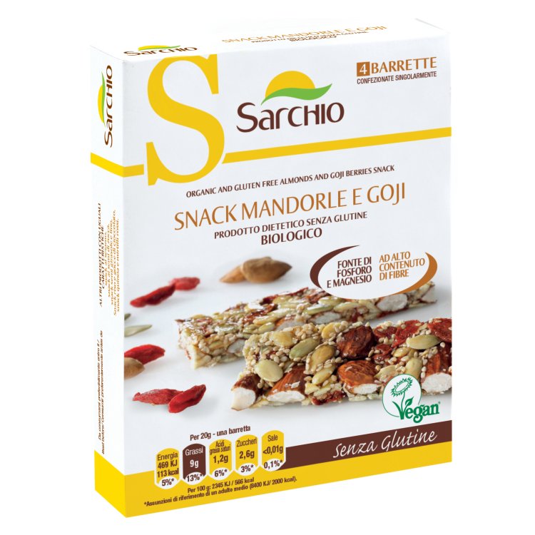 SARCHIO Snack Mand/Goji 80g