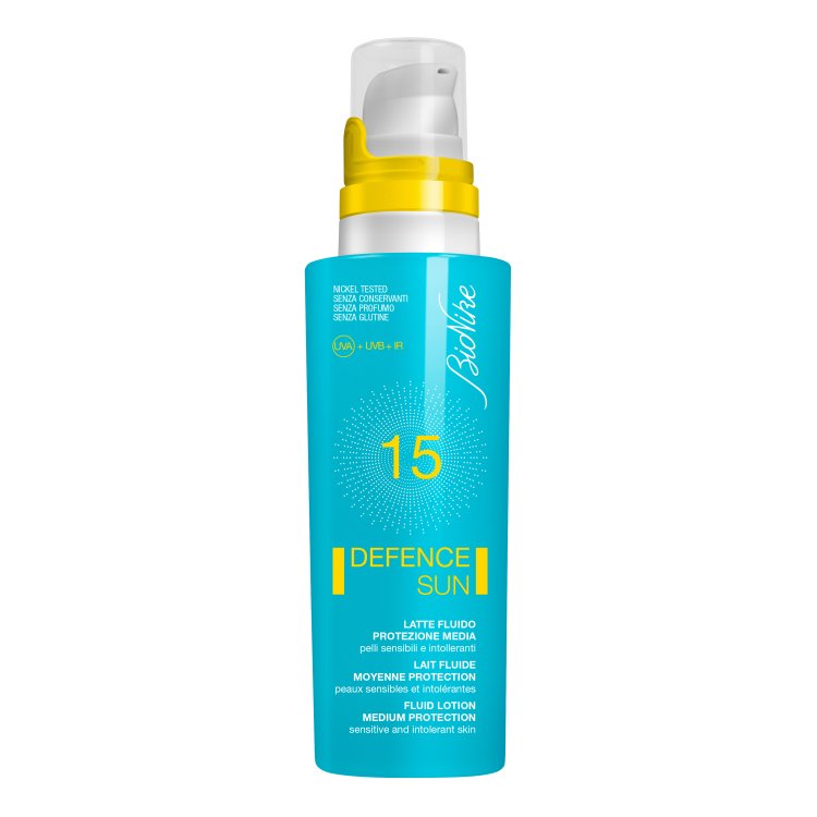 Defence Sun SPF 15 Latte Fluido Protezione Solare Media 125 ml