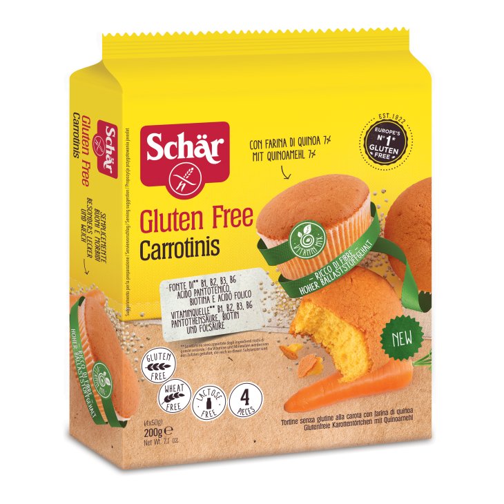 SCHAR Carrotinis Merend.4x50g