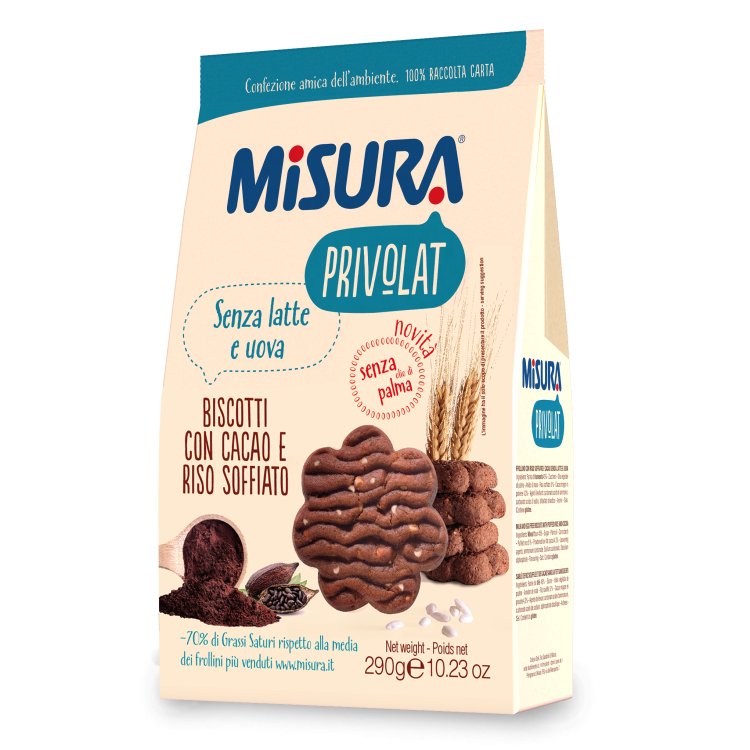 MISURA Bisc.Cacao 290g
