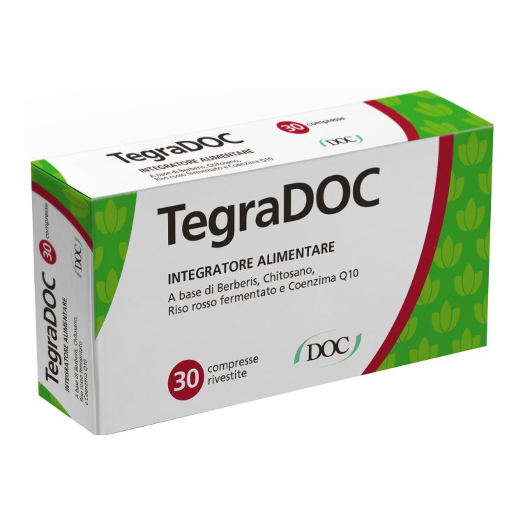 TegraDOC - Integratore per la funzionalità cardiovascolare - 30 compresse rivestite
