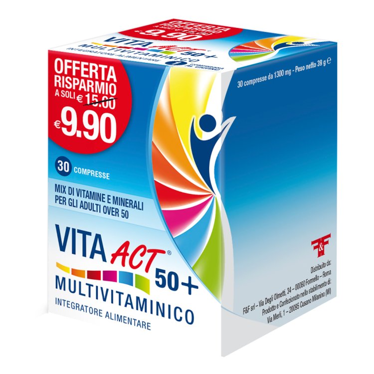 VITA ACT 50+Multivit.30 Cpr