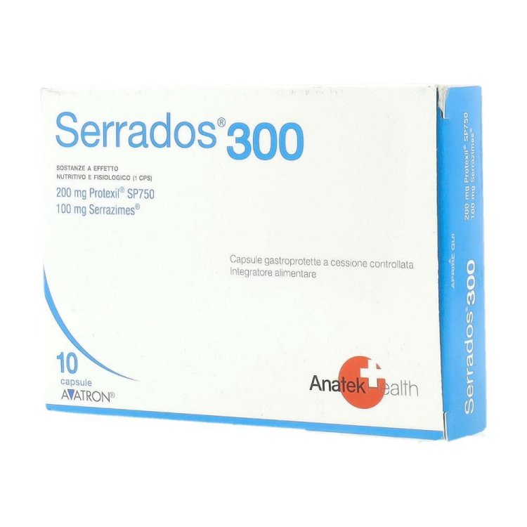 SERRADOS*300 10 Capsule