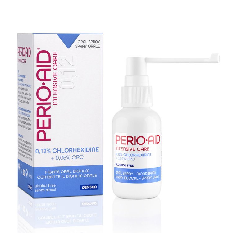 Perio-Aid Intensive Care 0,12% Clorexidina Spray Orale 50 ml