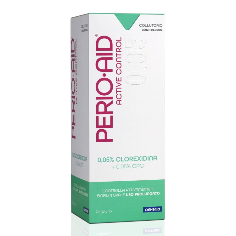 Perio-Aid Active Control Collutorio Mantenimento 0,05% Clorexidina 500 ml