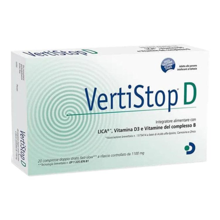 VERTISTOP D 20 Compresse