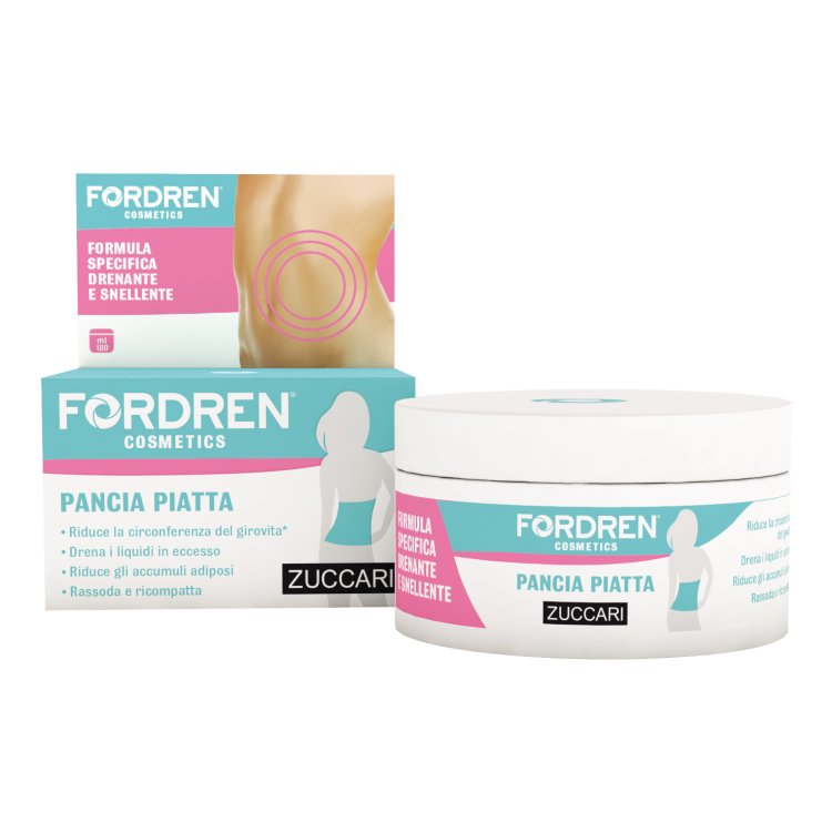 Fordren Cosmetics Pancia Piatta - Crema rassodante e snellente per il girovita - 180 ml