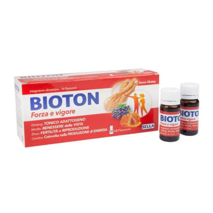 Bioton Ginseng Forza e Vigore 14 flaconcini 10 ml Bioton Ginseng Forza e Vigore 14 flaconcini 10 ml