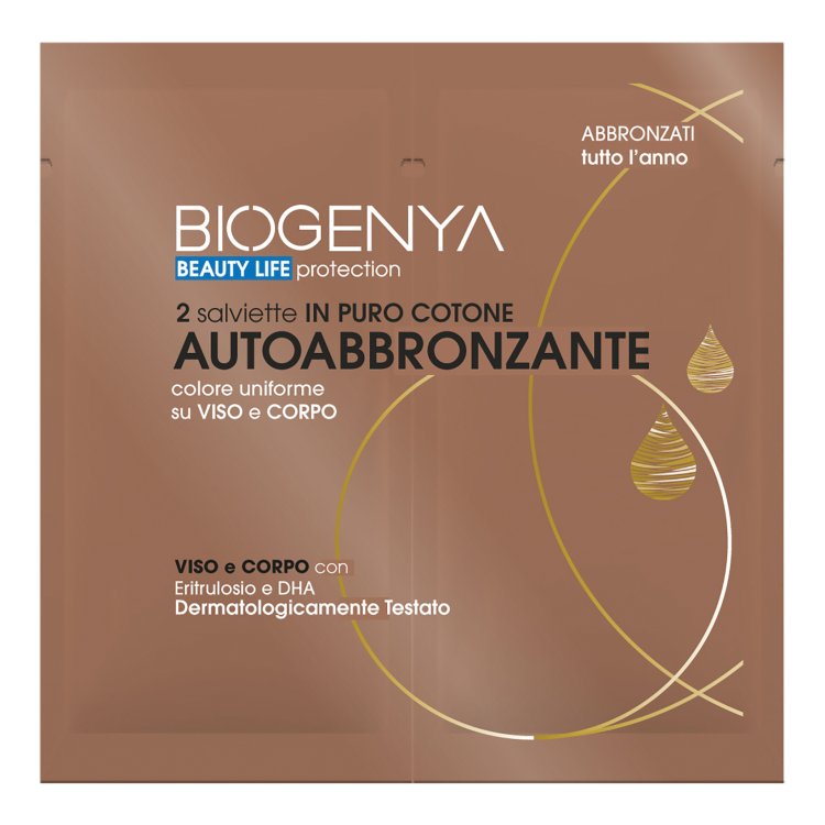 Biogenya Salviettine Autoabbronzanti 2 pezzi