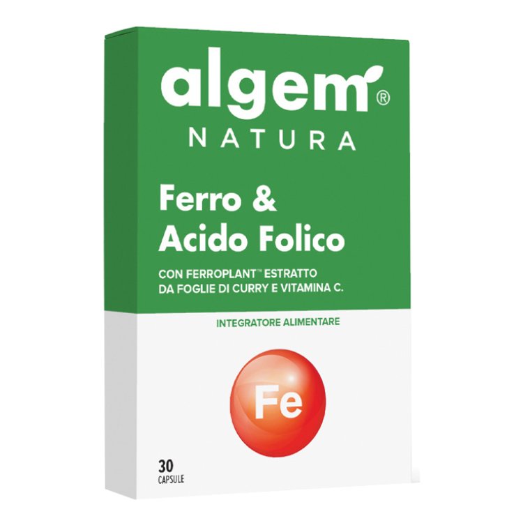 ALGEM FERRO&ACIDO FOLICO 30Capsule