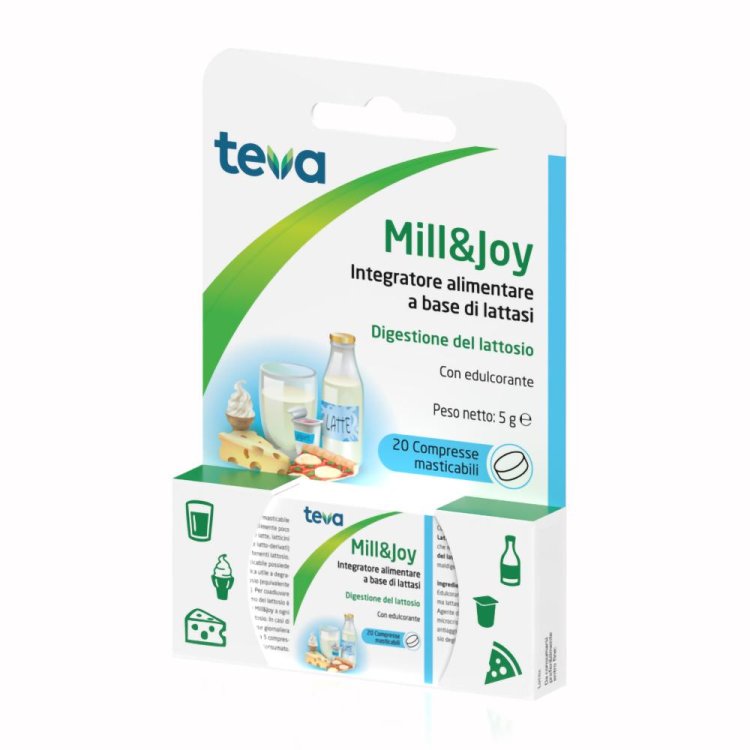 MILL&JOY  20 Compresse mast.TEVA