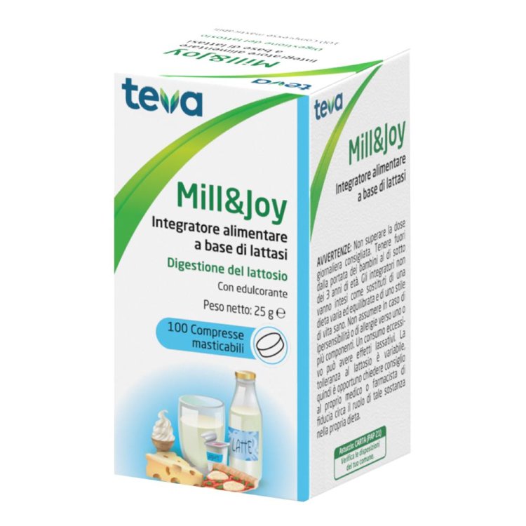 MILL&JOY 100 Compresse mast.TEVA