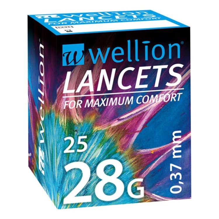 WELLION Lanc.28G 25pz
