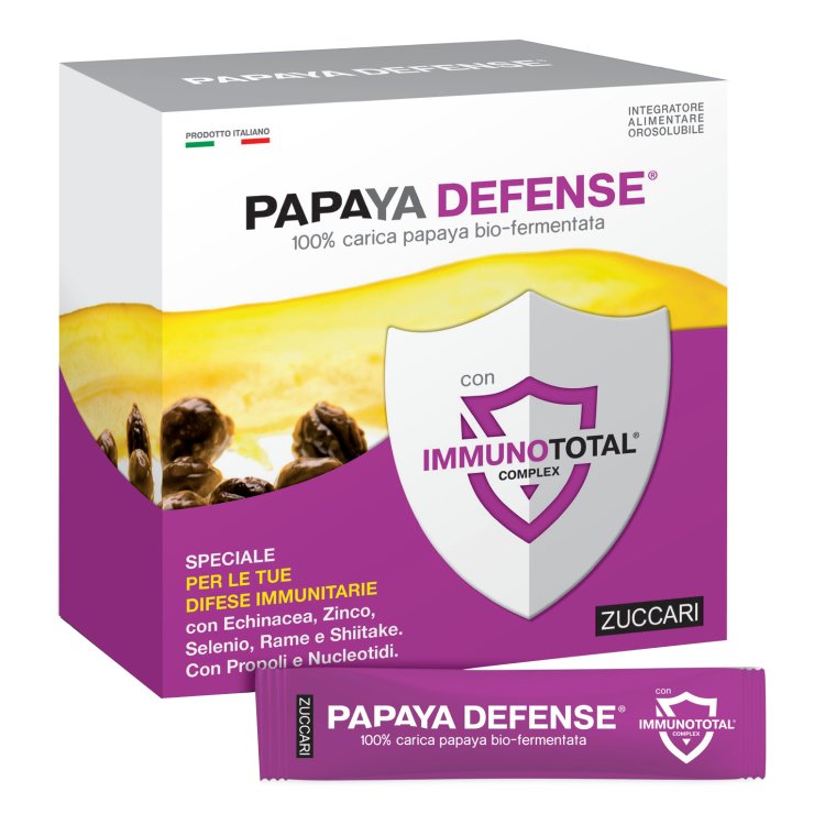 Papaya Defense - Integratore alimentare per le difese immunitarie - 30 bustine orosolubili