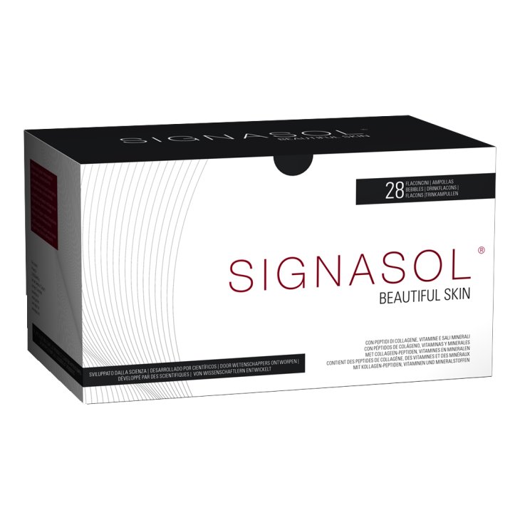 Signasol Beauty Skin - Bevanda a base di collagene - 28 Flaconcini 25 ml