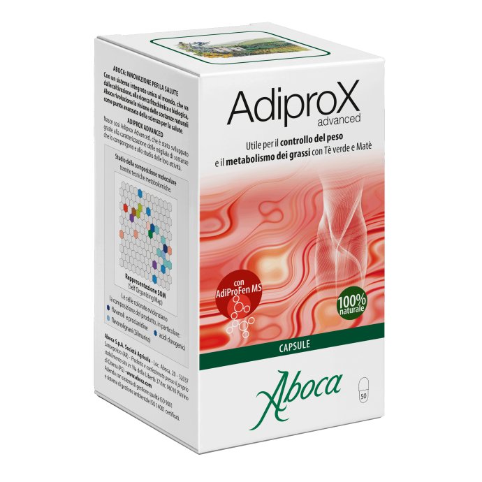 Adiprox Advanced - Integratore per il controllo del peso corporeo - 50 capsule
