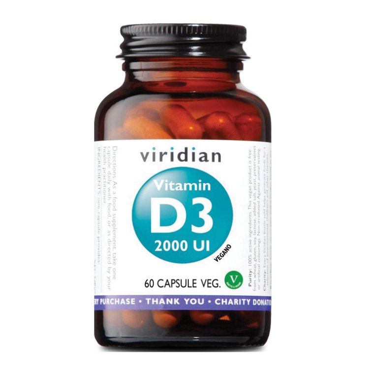 VIRIDIAN Vit.D3 2000UI 30Capsule