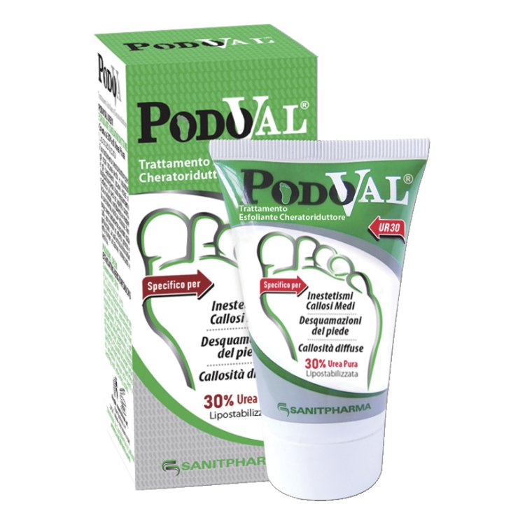 PODOVAL Urea 30 Vellut.50ml