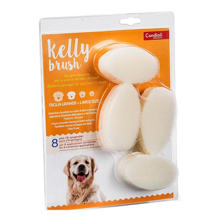 KELLY BRUSH Spugnetta Gr.16pz KELLY BRUSH Spugnetta Gr.16pz