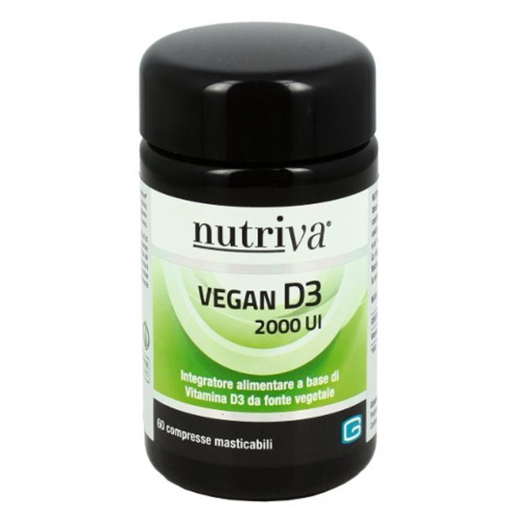 NUTRIVA Vegan D3 60 Compresse 2000UI