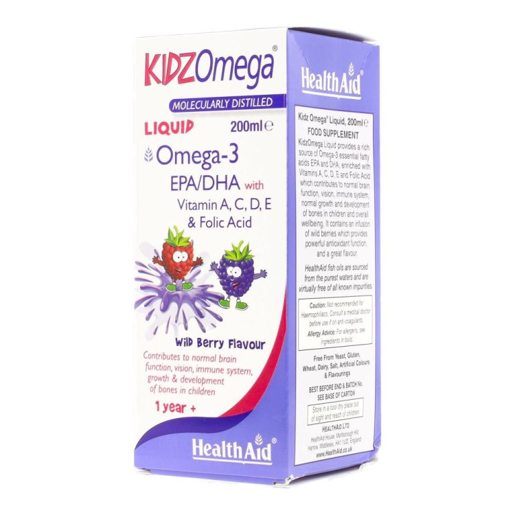 KIDZ OMEGA LIQUID 200ML HEA KIDZ OMEGA LIQUID 200ML HEA