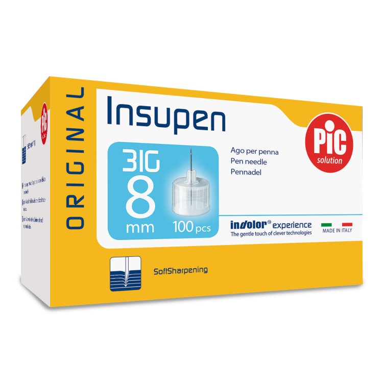 INSUPEN OR 31g 8mm 100 Aghi