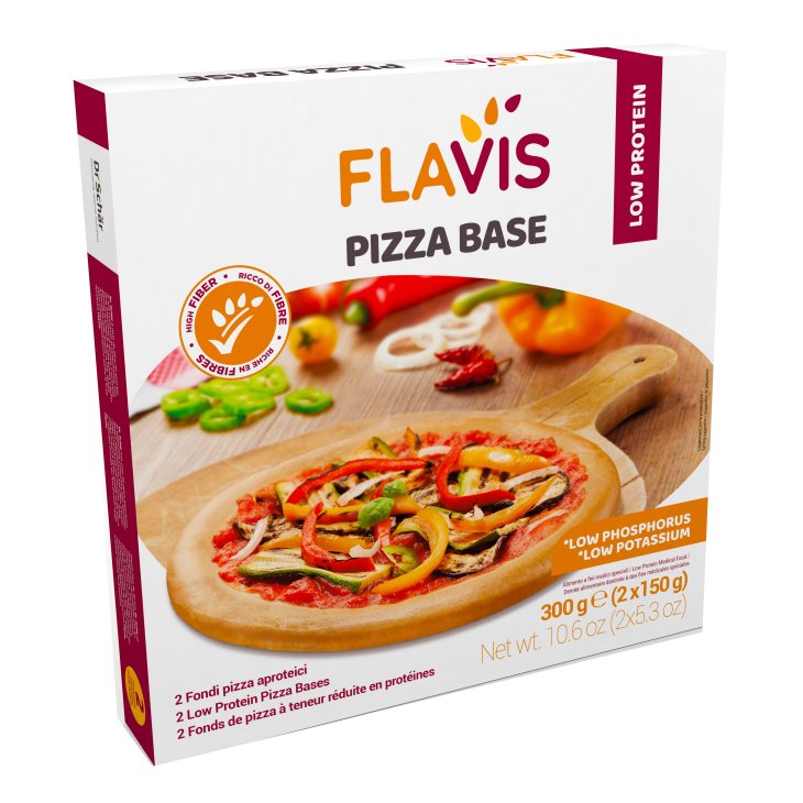 MEVALIA Flavis Pizza Base Fondo Pizza Aproteico 300g