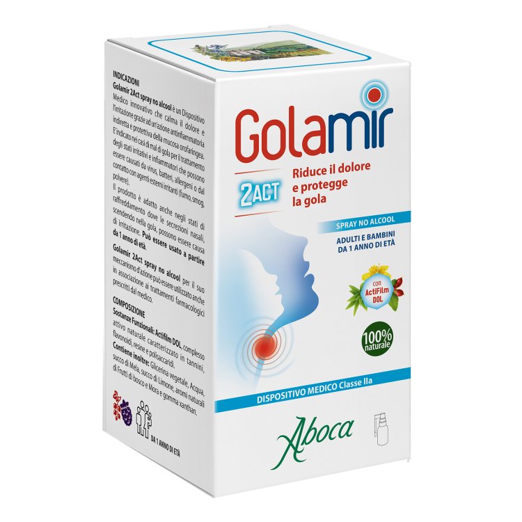 Golamir 2act Spray Orale No Alcol 30 ml