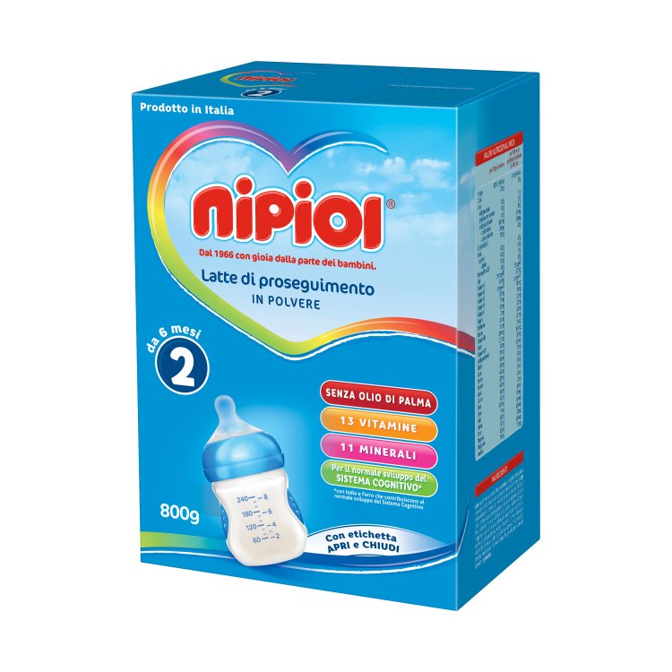 NIPIOL 2 Latte Polv.800g