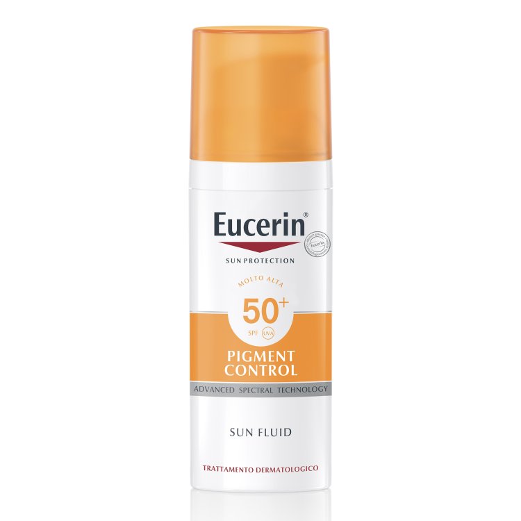 Eucerin Sun Pigment Control Fluido SPF50+ - Crema solare viso per iperpigmentazione - 50 ml