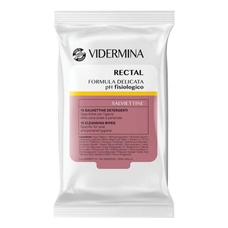 VIDERMINA Rectal Salv.15pz
