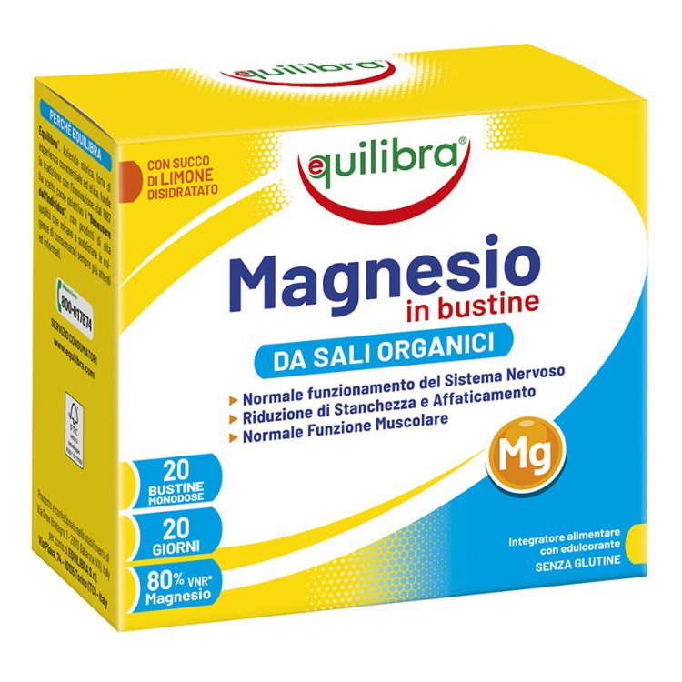 EQUILIBRA Magnesio 20 Bust.
