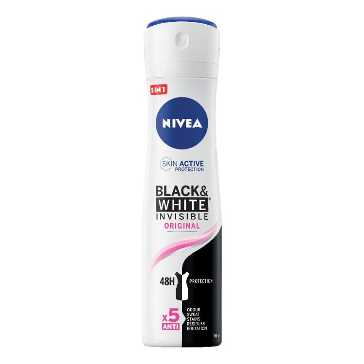 NIVEA DEO AID SPR BLACK&WHITE 150