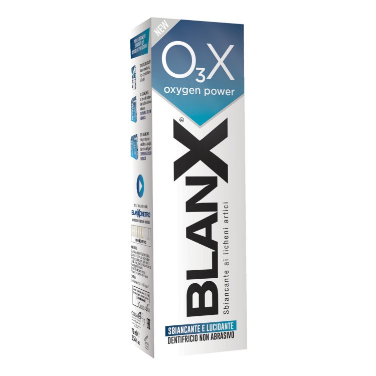 BlanX O3X Dentifricio Sbiancante e Lucidante 75 ml