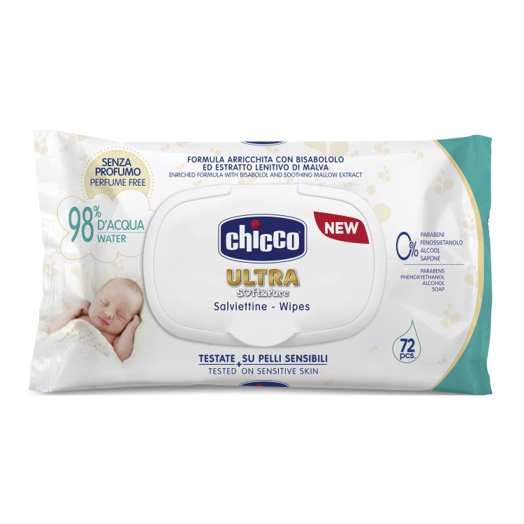 CHICCO SALVIETTINE U/SOFT &PURE 60