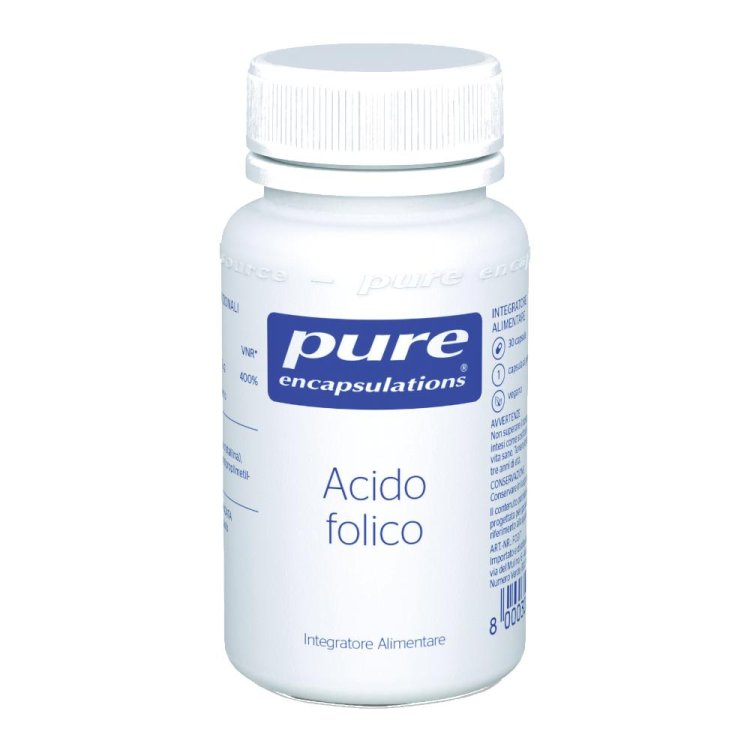 PURE ENCAPS Acido Folico 30Cps