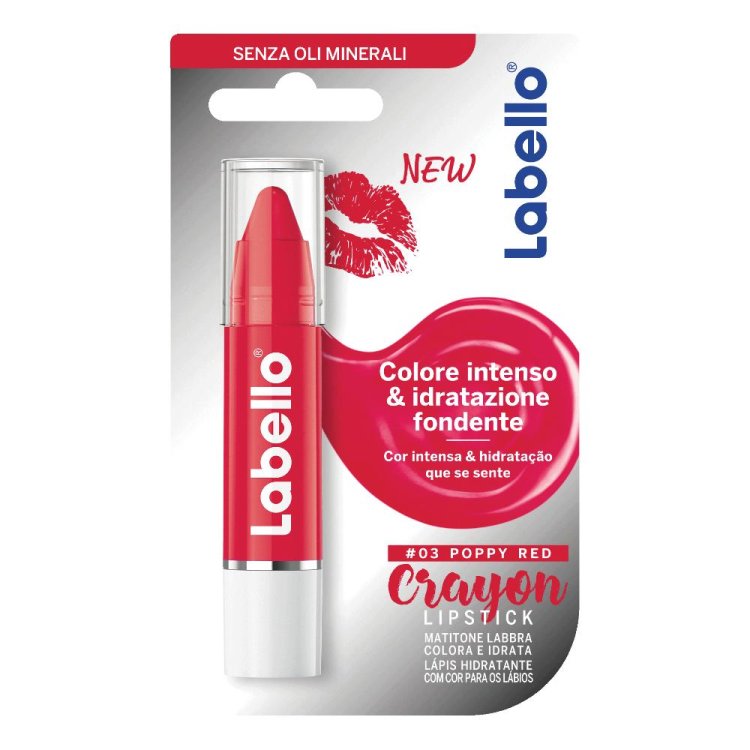 LABELLO CRAYON HOT POPPY RED LIPST