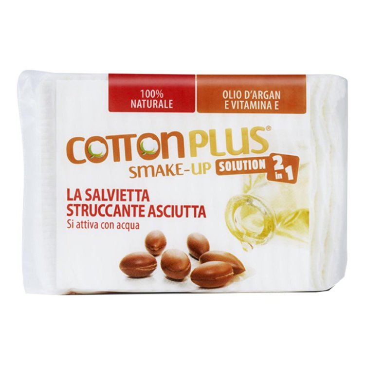 COTTON PLUS SALV 2IN1 ARGAN X 40