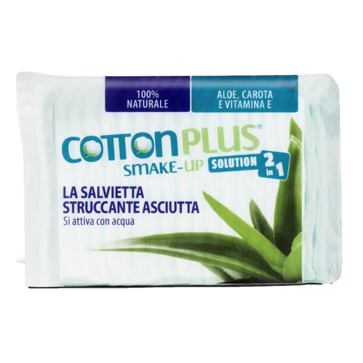 COTTON PLUS SALV 2IN1 ALOE X 40