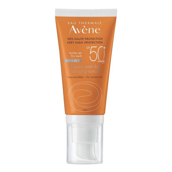 Avene Solare Trattamento Anti-Age Colorato SPF50+ - Crema solare antietà uniformante - 50 ml Avene Solare Trattamento Anti-Age Colorato SPF50+ - Crema solare antietà uniformante - 50 ml